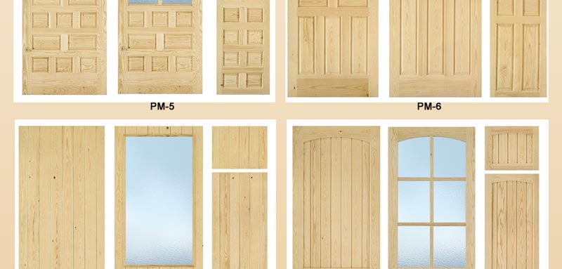 Puertas de interior de pino macizo 3