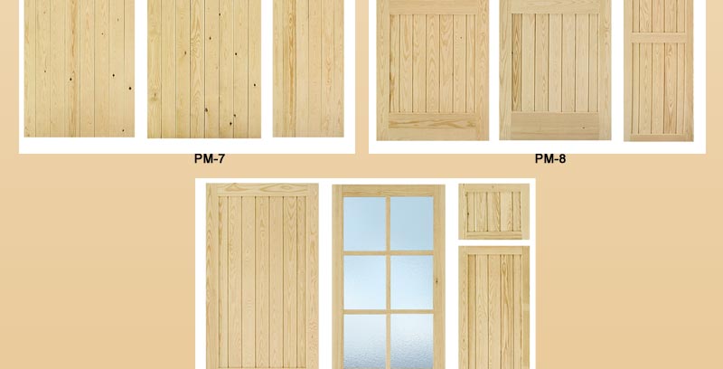 Puertas de interior de pino macizo 4
